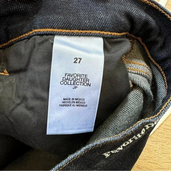 NWT Favorite Daughter The Valentina Tower Super High Rise Jeans in Jasper Blue - Picture 7 of 16